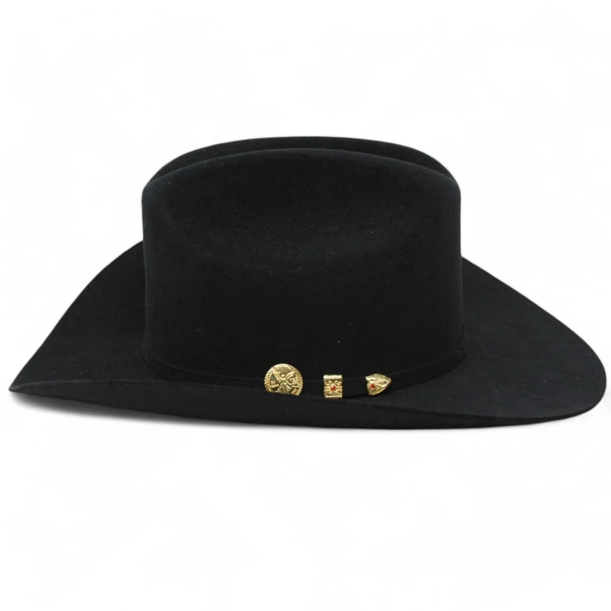 Morcon 200X Rabbit Fur Cowboy Hat Sinaloa Style - Black - Imagen 5