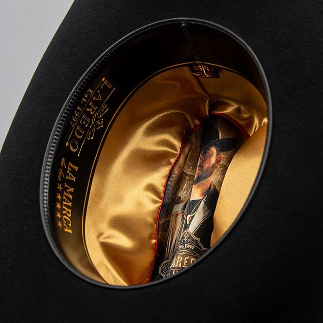 Official Eden Muñoz Cowboy Felt Hat - Black - Imagen 5