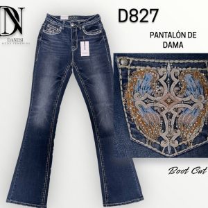 Pantalón Vaquero de Mezclilla Stretch DAN-D827