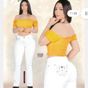 Pantalón Vaquero de Mezclilla Stretch DAN-D828