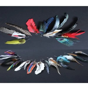 Paquete de 10 Plumas para Sombreros y Texanas GEN-42048