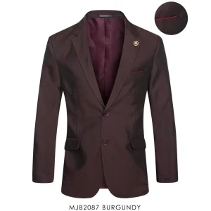 Saco Vaquero para Hombre Contti Color Vino CT-2087WINE
