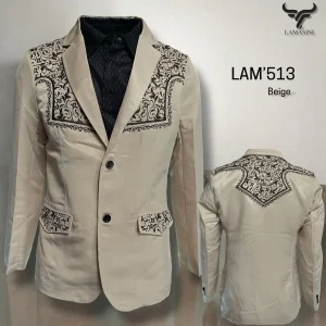 Saco Vaquero para Hombre Lamasini-513 Beige