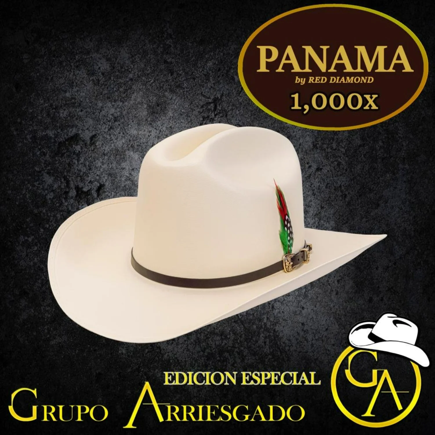 Sombrero Panama 1,000X Estilo Panter Belico (Grupo Arriesgado) - Imagen 8