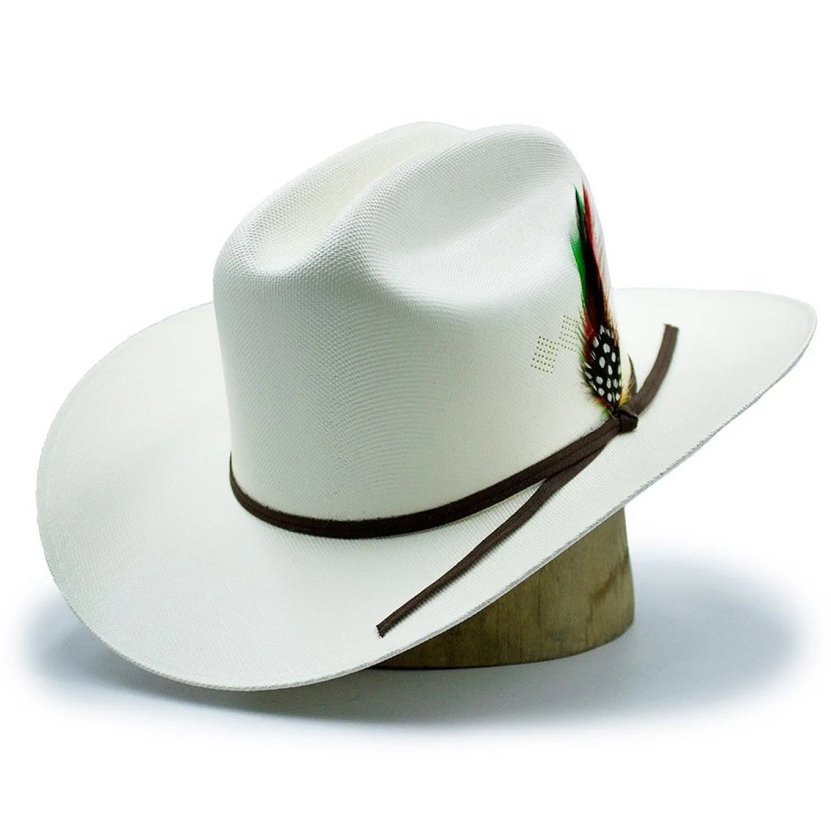 Sombrero Tombstone 1,000X Horma Sinaloa Ala 3 1/2" Liston Negro