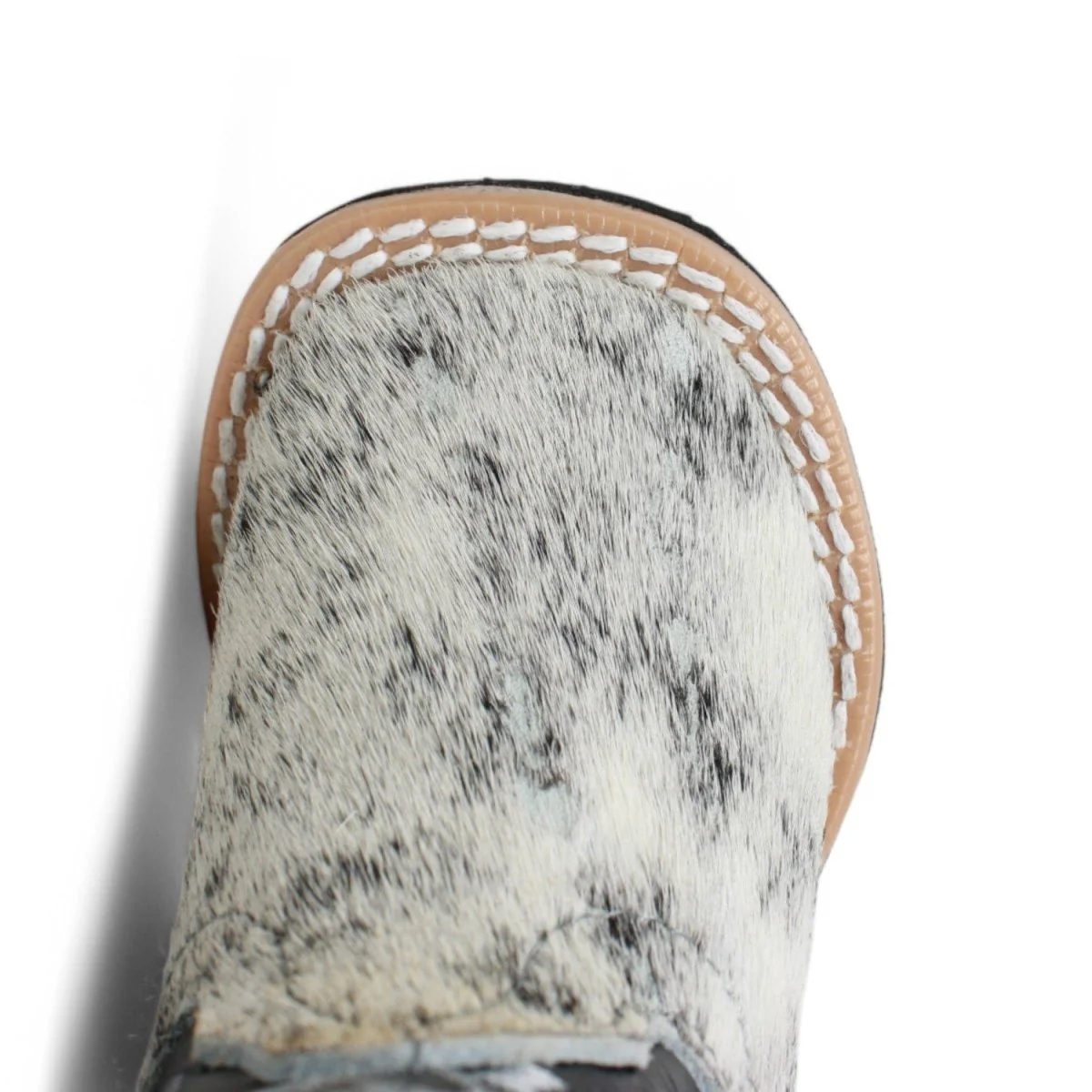 Tanner Mark Infant Leather Square Toe Boots Cow Hair - Imagen 6