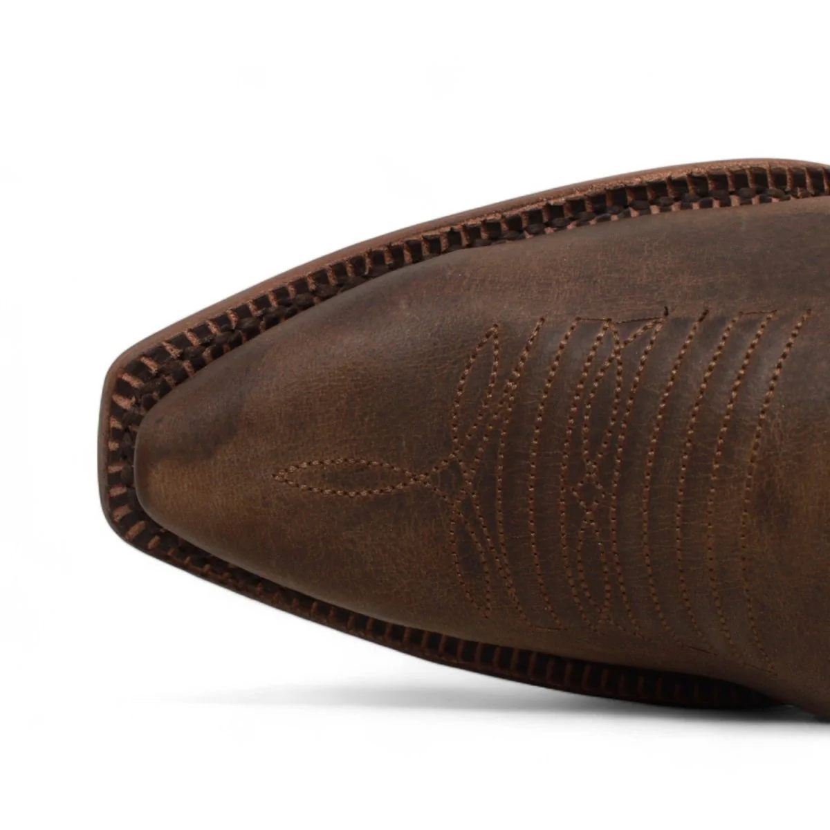 Tanner Mark Women's Longview Snip Toe Leather Boots Cognac TML205080 - Imagen 6