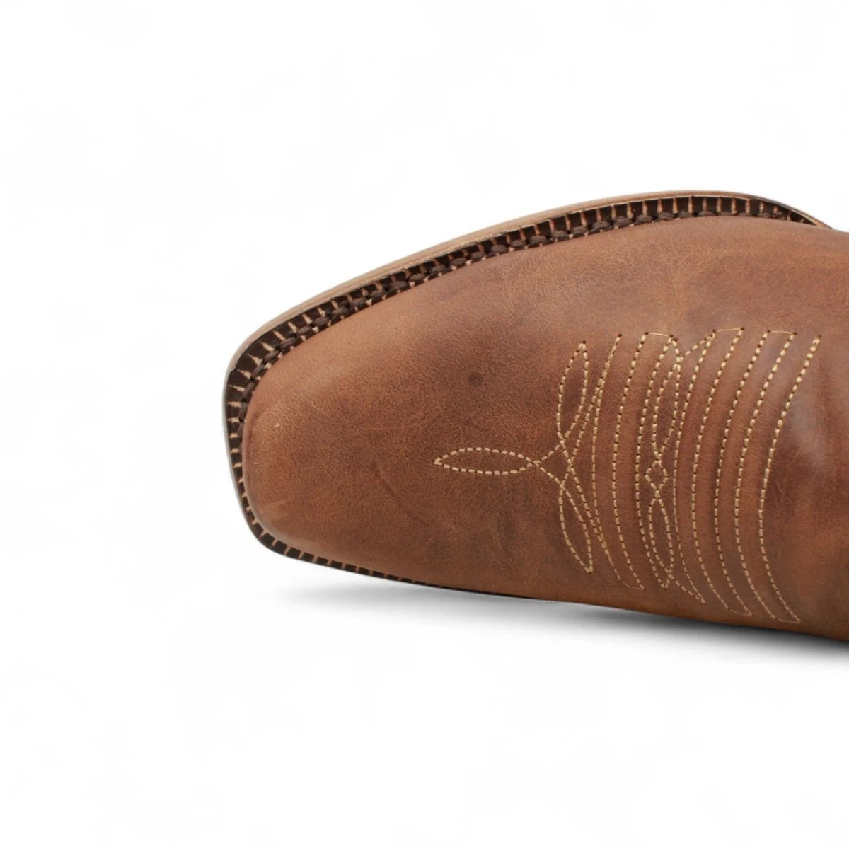 Tanner Mark Women's Square Toe Riding Leather Boots Brown - TML205420 - Imagen 8