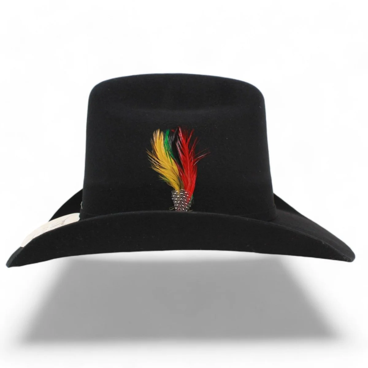 Texana Los Dos Carnales 100X Copa Alta Color Negro Stone Hats - Imagen 5