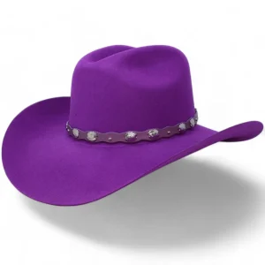Texana Tombstone Estilo Denver 20X Color Morado (Purple)