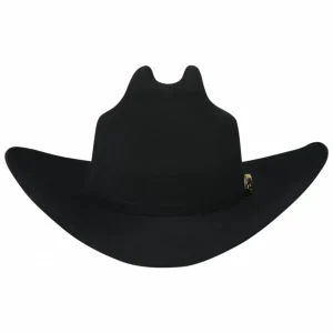 Texana Tombstone Marlboro 20X con Plumas Color Negro