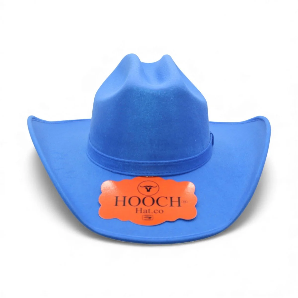 Texana Vaquera para Mujer de Fieltro Sintético Color Azul Estilo Western – Hooch HTD-54 - Imagen 3