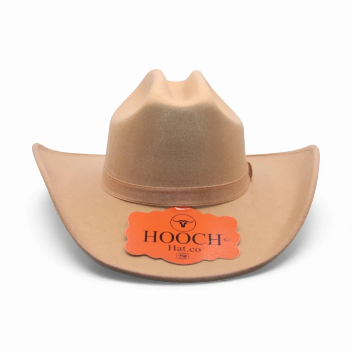Texana Vaquera para Mujer de Fieltro Sintético Color Camel Estilo Western – Hooch HTD-56 - Imagen 3