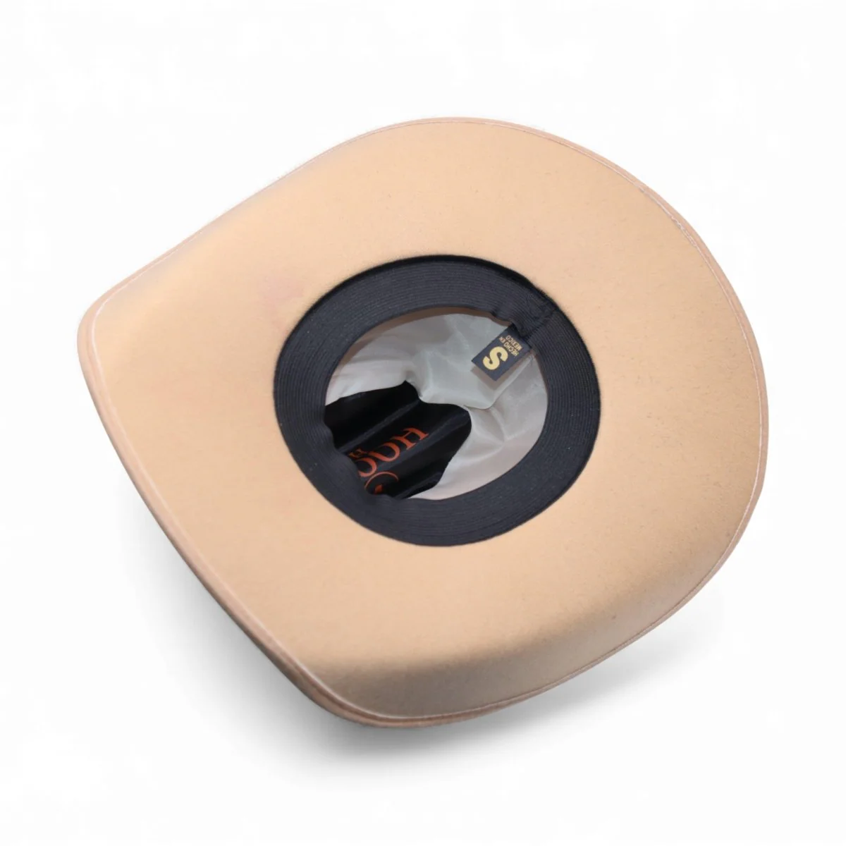 Texana Vaquera para Mujer de Fieltro Sintético Color Camel Estilo Western – Hooch HTD-56 - Imagen 5