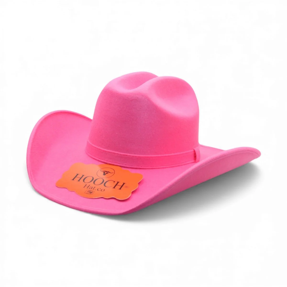 Texana Vaquera para Mujer de Fieltro Sintético Color Fucsia Estilo Western – Hooch HTD-53 - Imagen 2