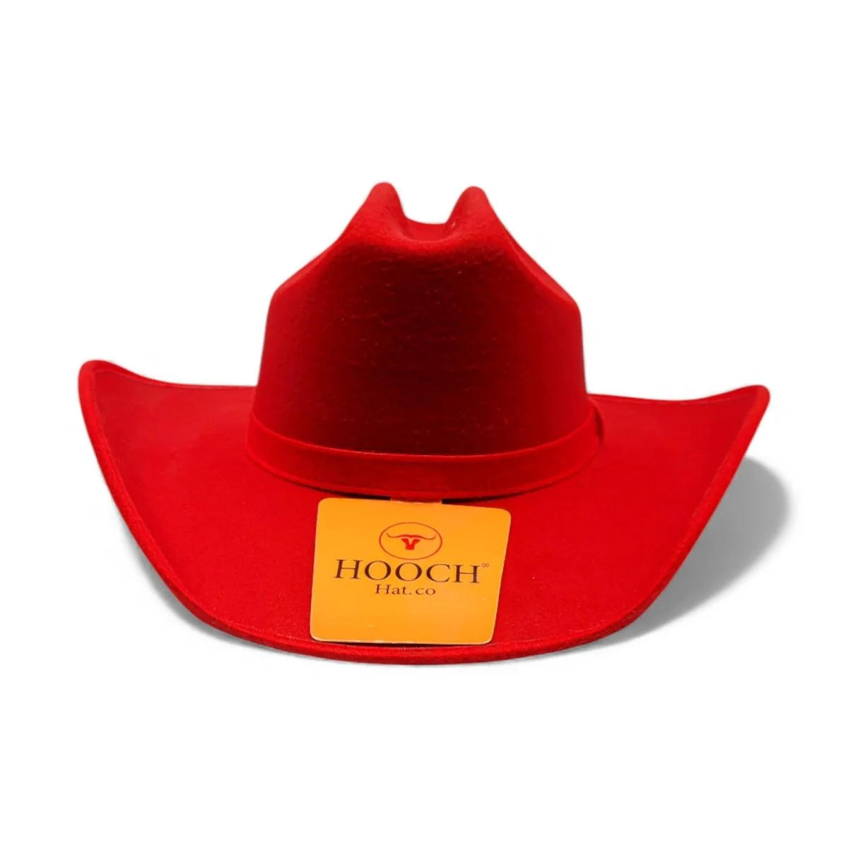 Texana Vaquera para Mujer de Fieltro Sintético Color Rojo Estilo Western – Hooch HTD-52 - Imagen 3