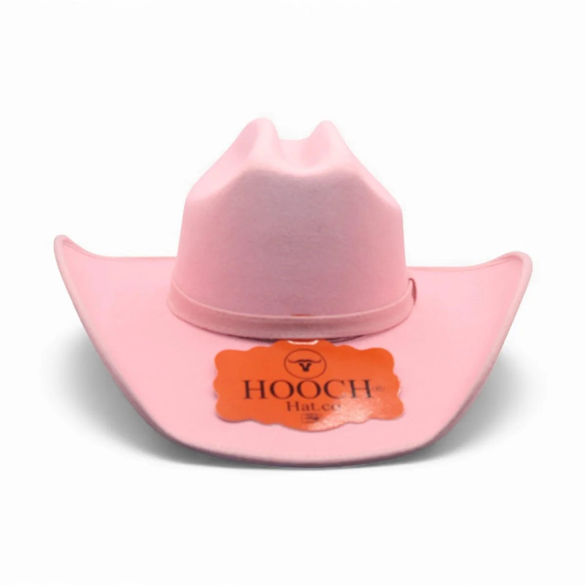 Texana Vaquera para Mujer de Fieltro Sintético Color Rosa Estilo Western – Hooch HTD-60 - Imagen 3