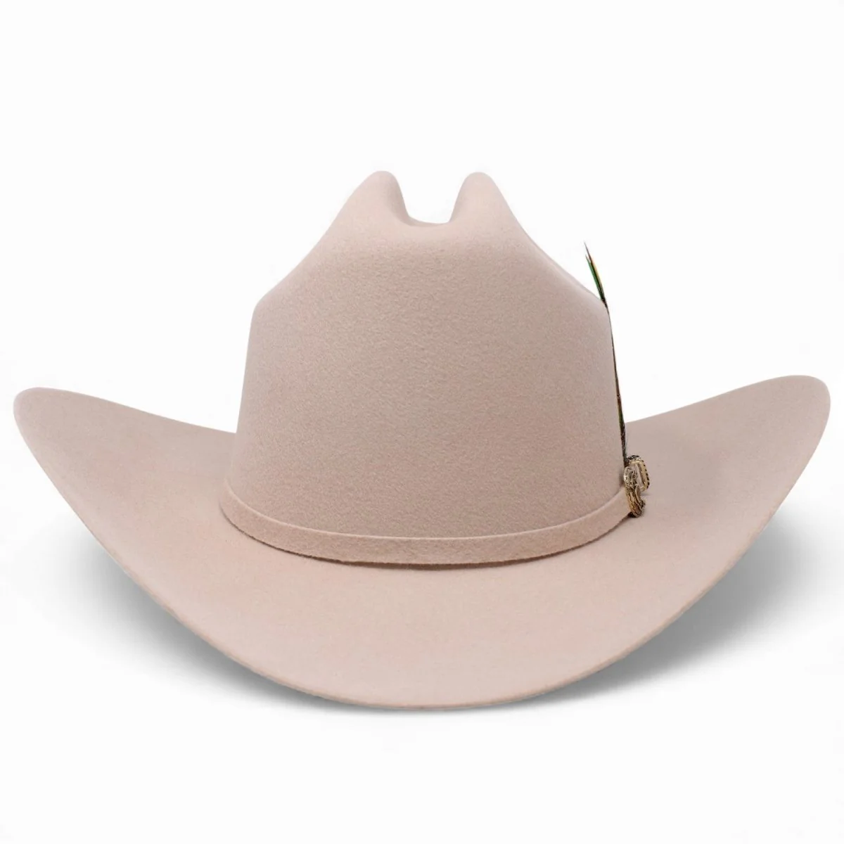 Tombstone 20X Johnson Estilo El Fantasma Color Beige con Plumas - Imagen 7