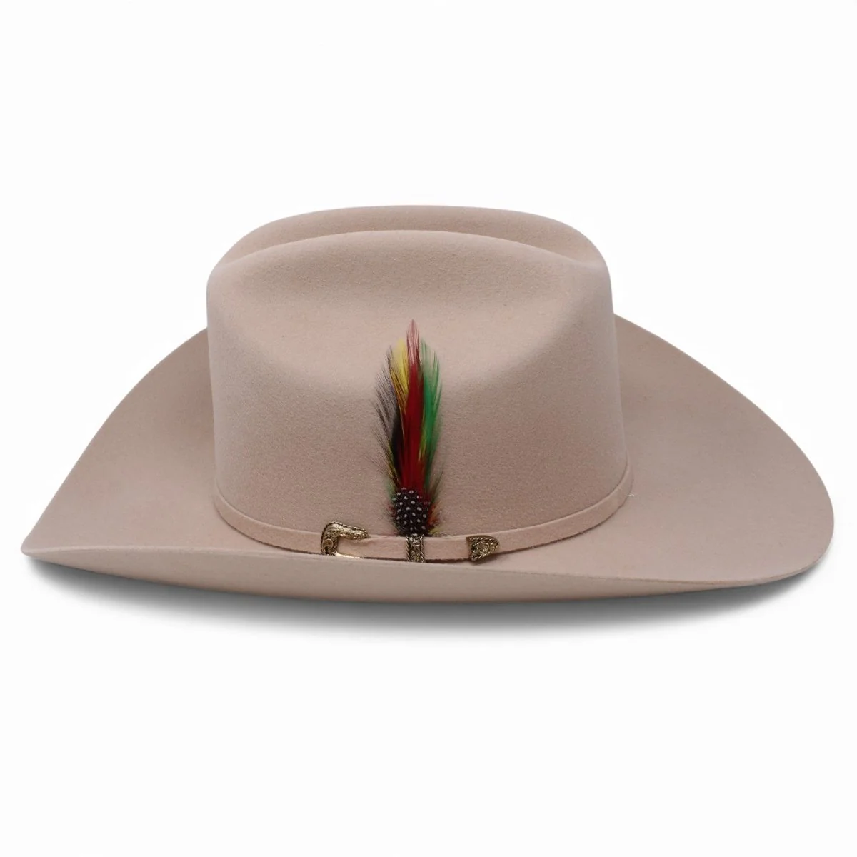 Tombstone 20X Johnson Estilo El Fantasma Color Beige con Plumas - Imagen 5