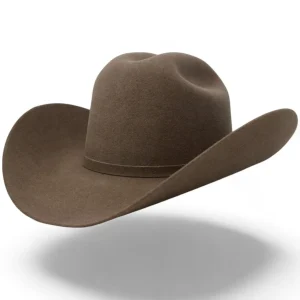West Point 6X Cowboy Felt Hat Milano Style - Beaver (Castor)