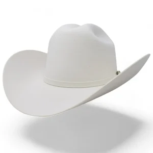 West Point 6X Cowboy Felt Hat Milano Style - White