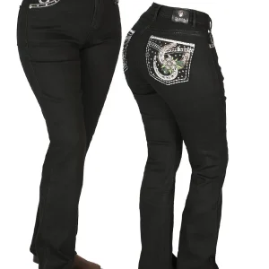 Womens Black Centenario Jeans 44956