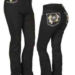 Womens Black Centenario Jeans 44958